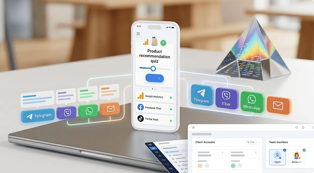 IziUp 2.0: Uma atualização global para profissionais de marketing e e-commerce. Transformando questionários em uma ferramenta de geração de leads de baixo custo.